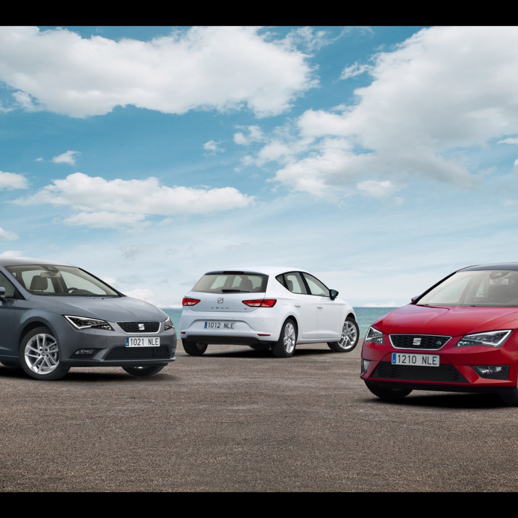 Красивый автомобиль Seat leon