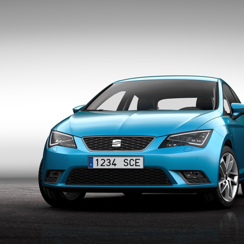 Красивый автомобиль Seat Leon 2014