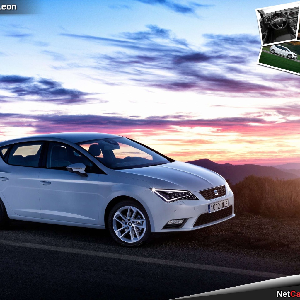 Красивый автомобиль Seat leon в Москве