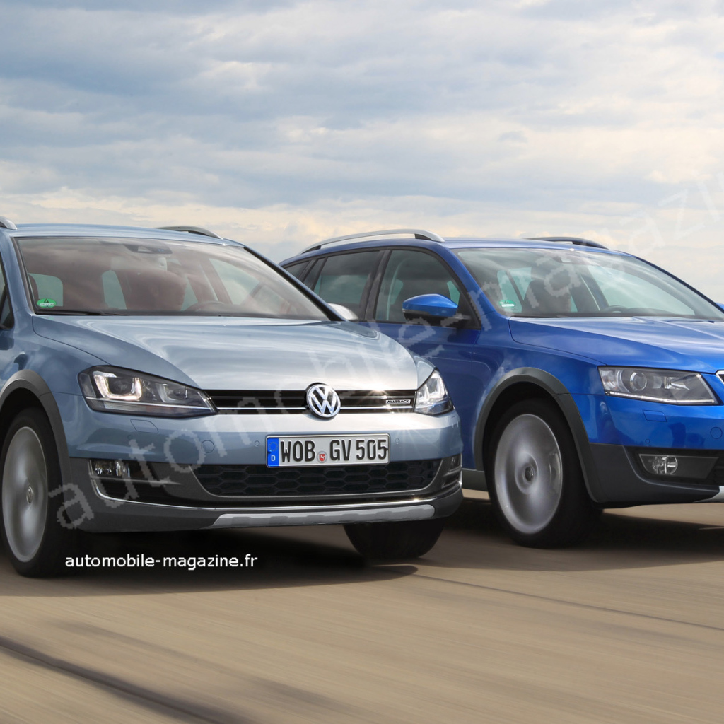 Новый автомобиль Skoda Octavia Scout 2014