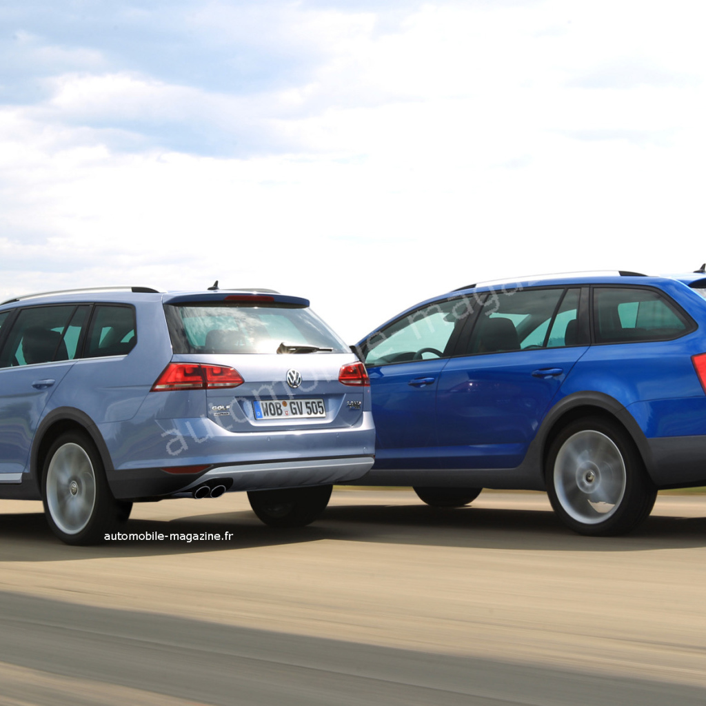 Тест драйв автомобиля Skoda Octavia Scout 2014