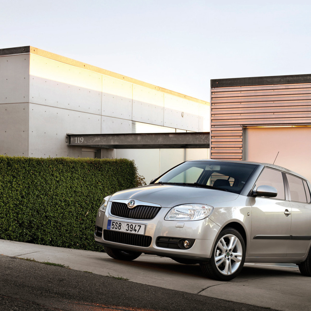 Новая машина Skoda Fabia