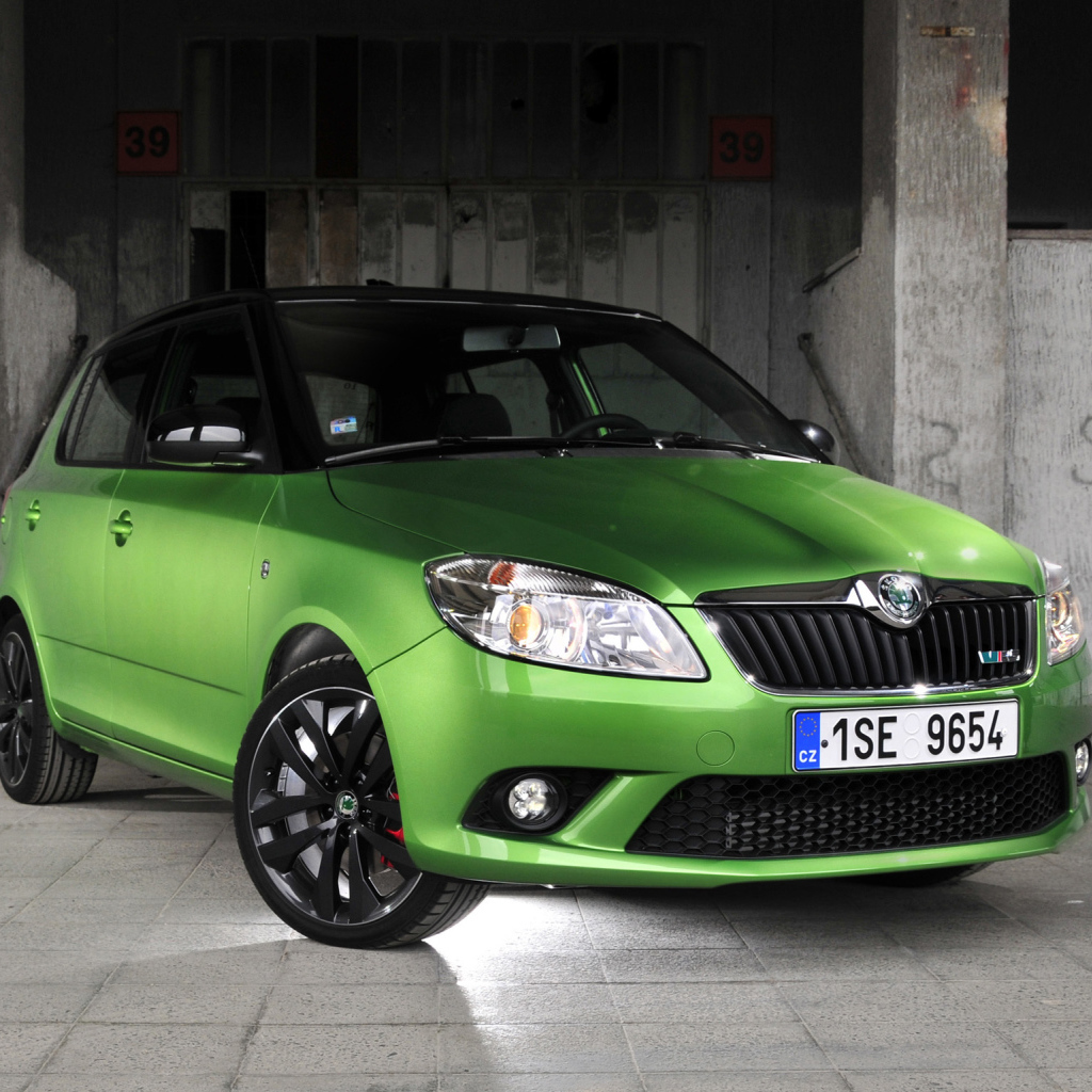 Надежная машина Skoda Fabia