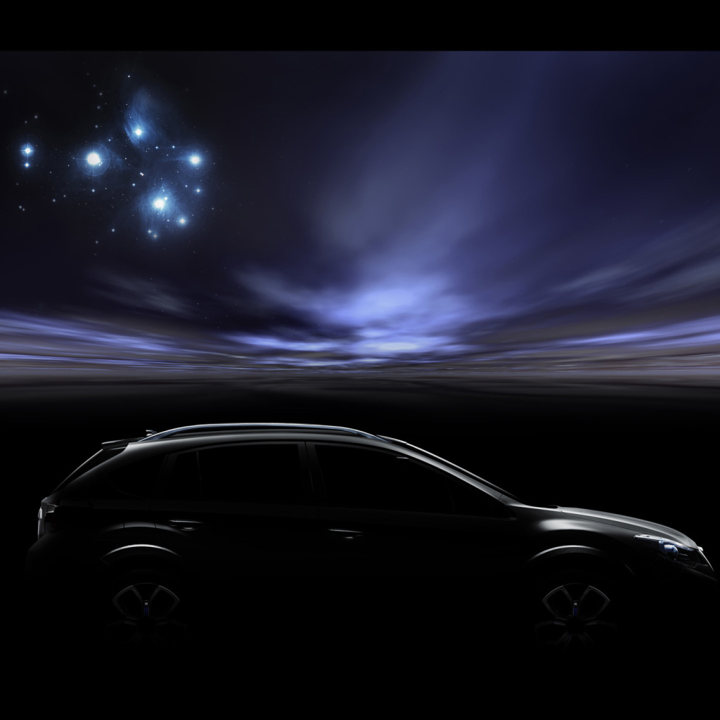 Красивый автомобиль Subaru XV