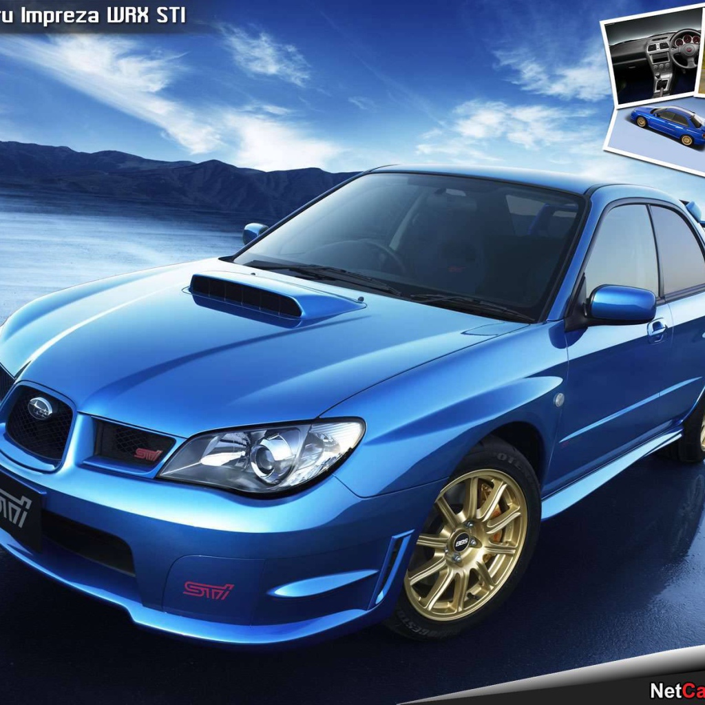 Автомобиль марки Subaru модели Impreza WRX STI