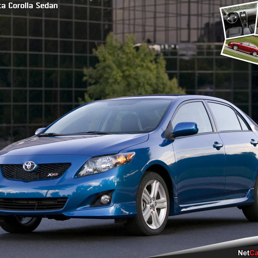 Красивый автомобиль Toyota Corolla в Москве