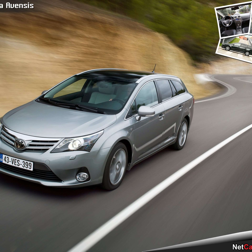 Красивый автомобиль Toyota Avensis 2013 в Москве