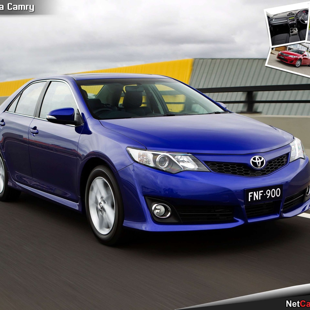 Красивый автомобиль Toyota Camry в Москве