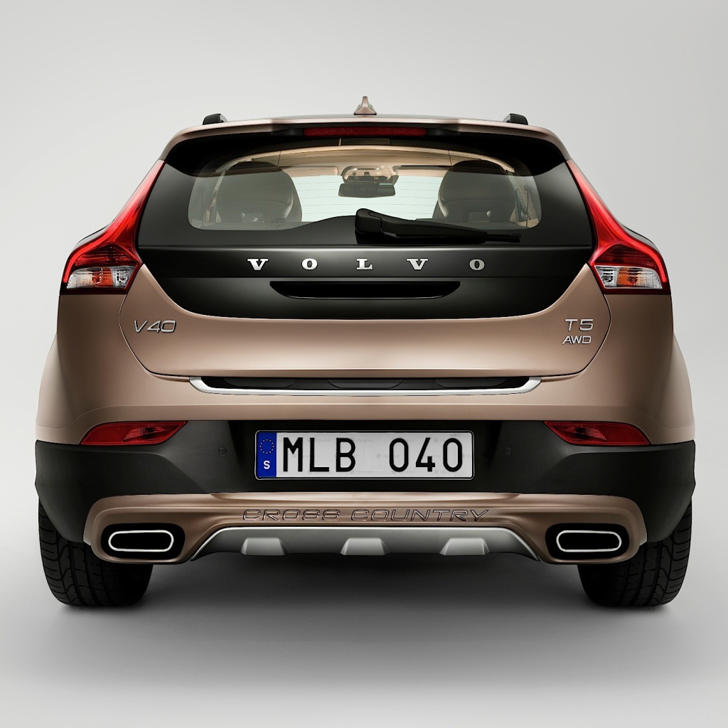 Красивый автомобиль Volvo v40 Cross country
