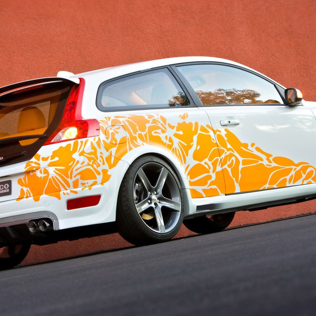 Разрисованный автомобиль