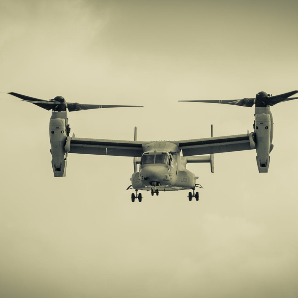 Вертолет с двумя винтами