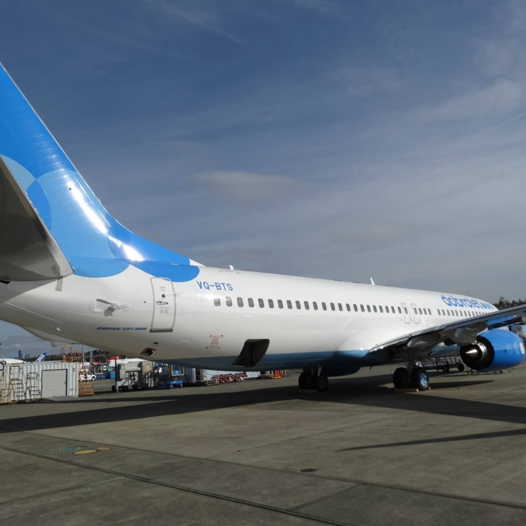 Авиалайнер от компании Добролет