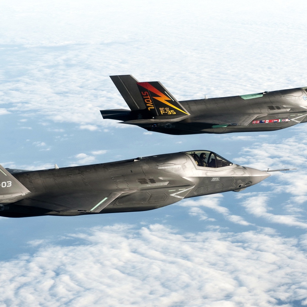 Истребители BF1 и F35