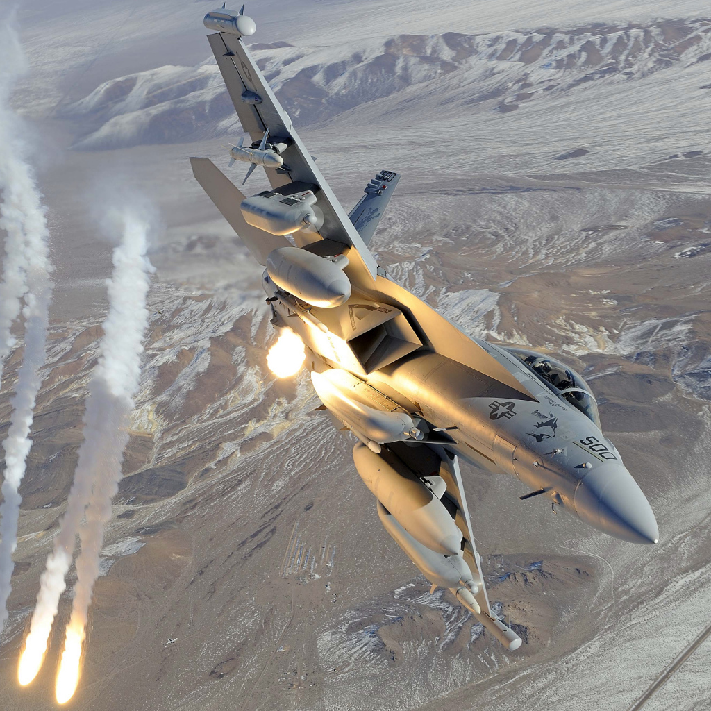 Военный самолет Ф-18