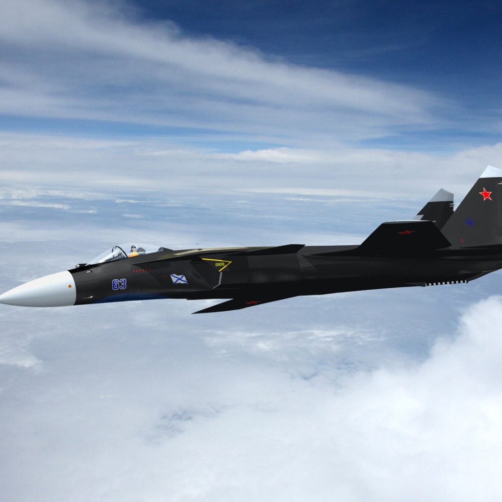 Российский военный самолет