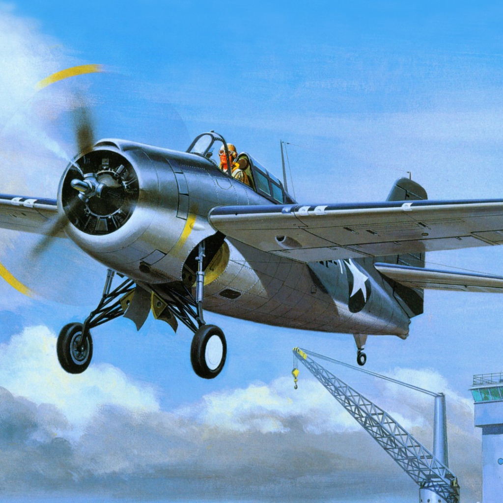 Взлет с авианосца 