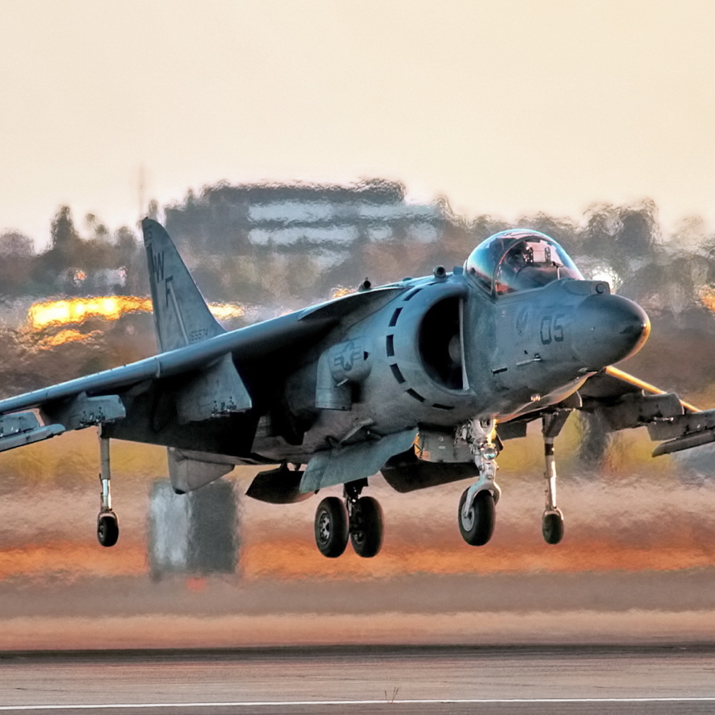 Взлет самолета