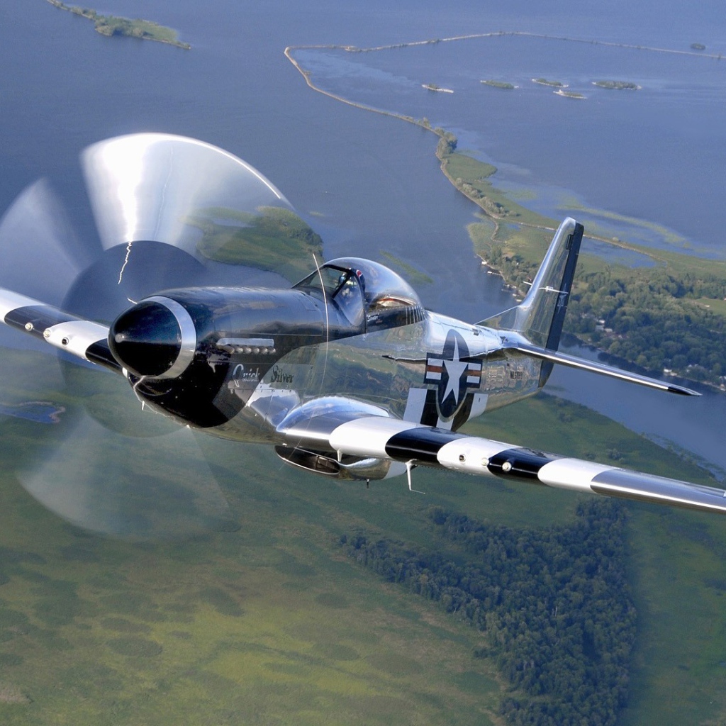 Самолет P-51 Мустанг