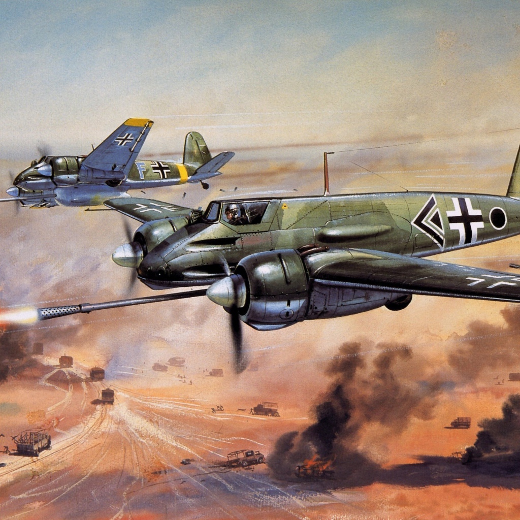 Немецкий самолет Хенкель