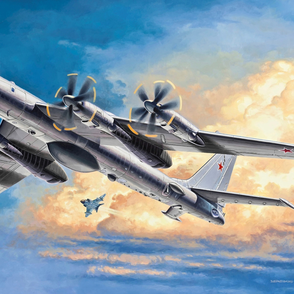 Русский турбовинтовой самолет