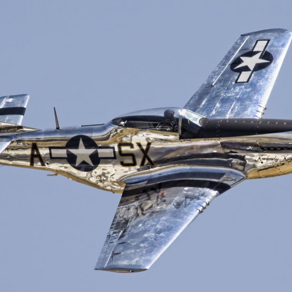Самолет мустанг