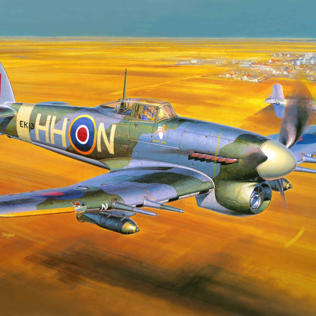 Самолет хоукер тайфун