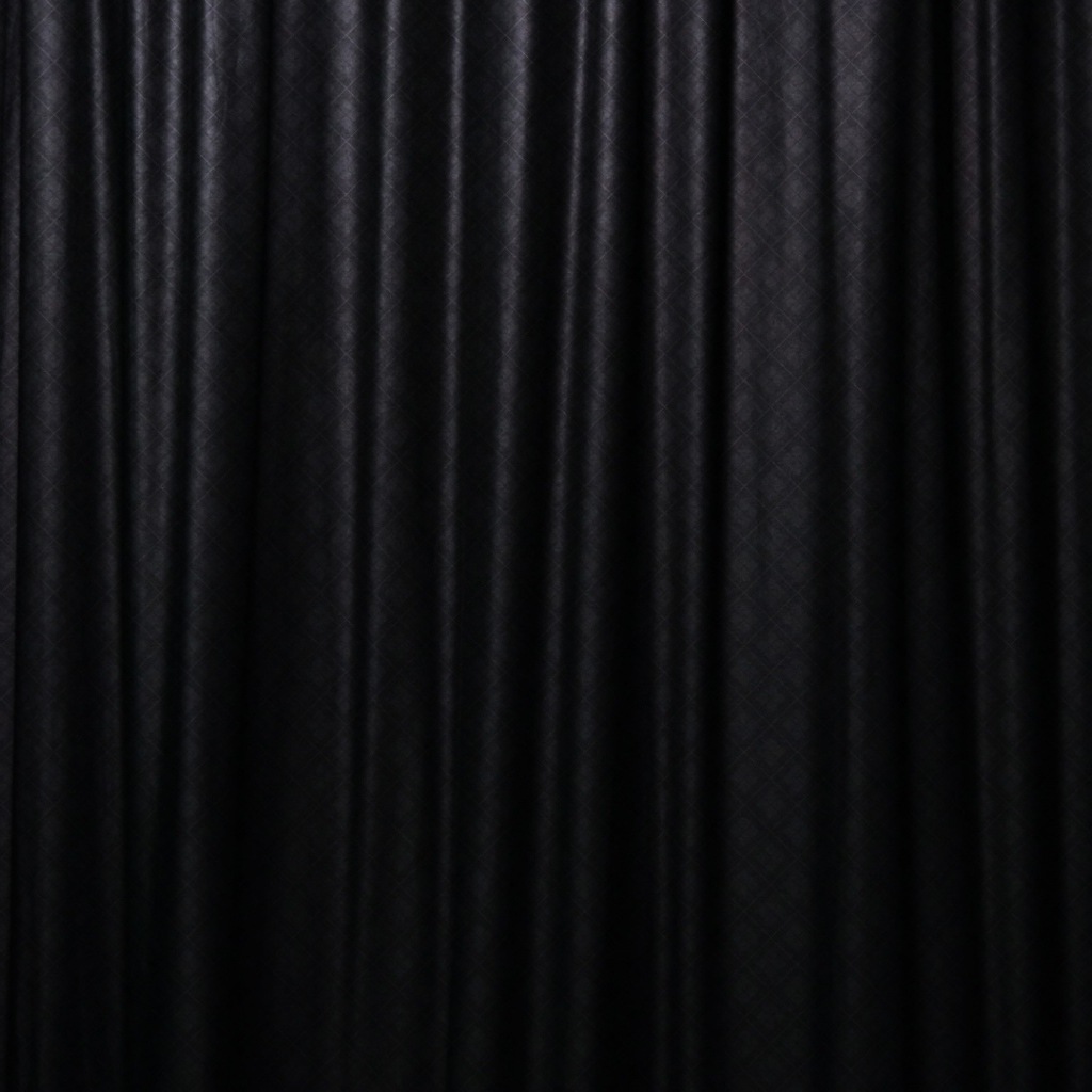 Черный занавес на обоях