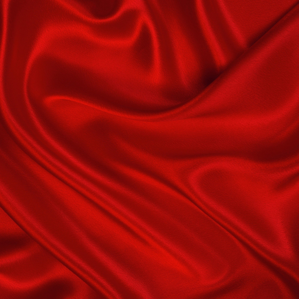Мятая красная ткань