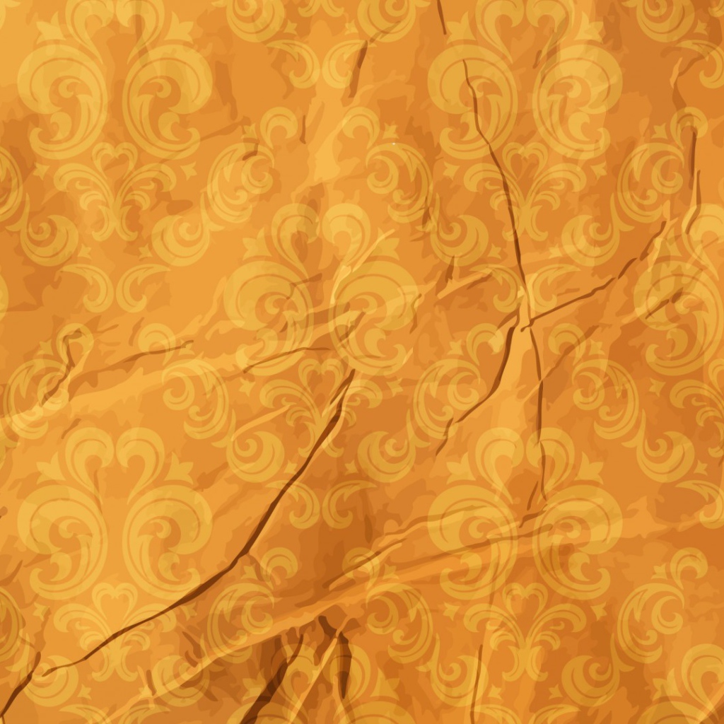 Старые мятые обои