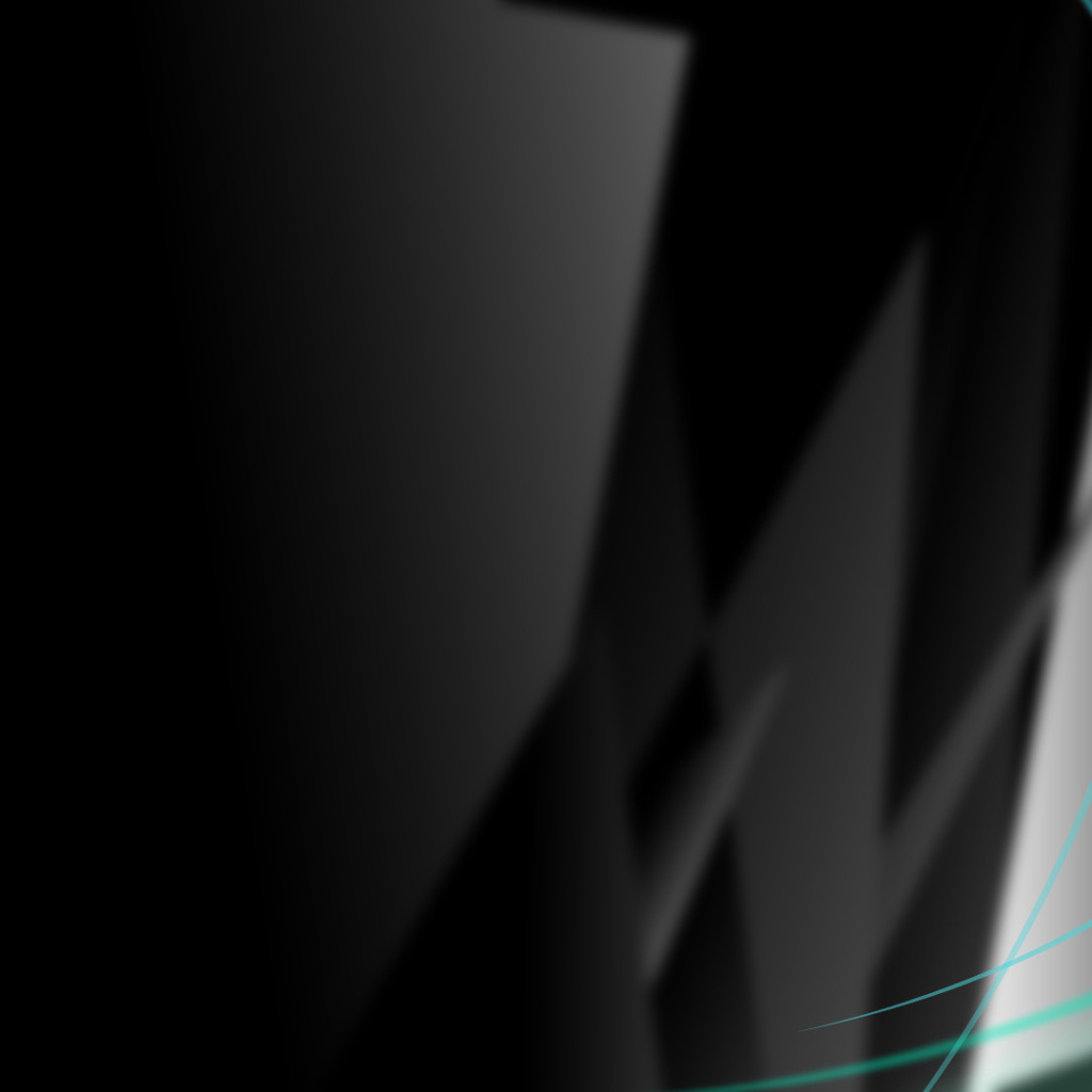 Волны света на черных обоях