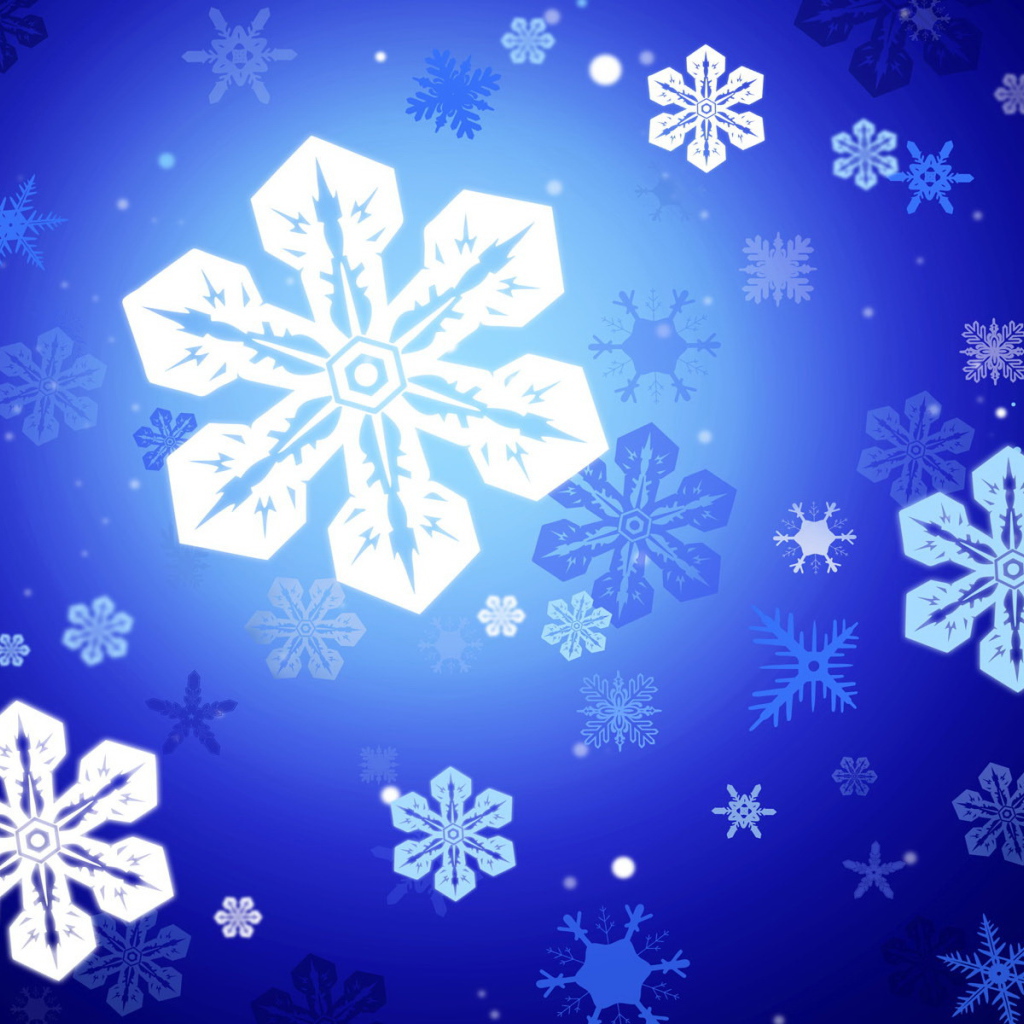 Новогодние снежинки