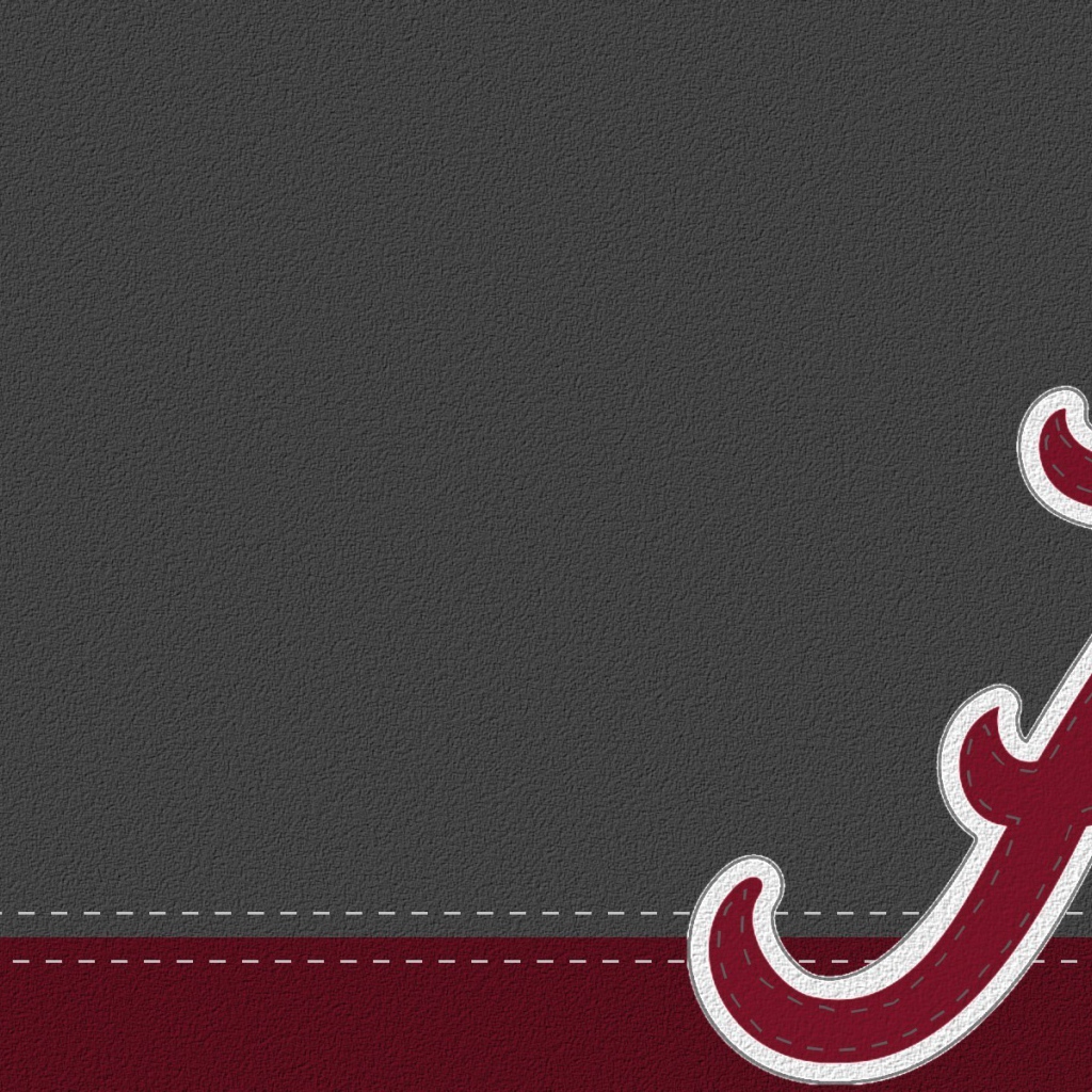 Буква а на ткани