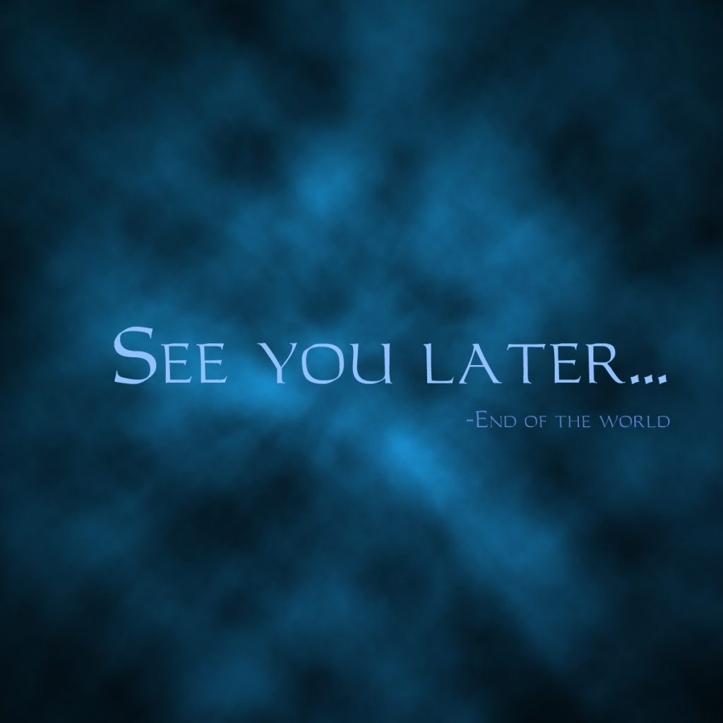 Предупреждение о апокалипсисе