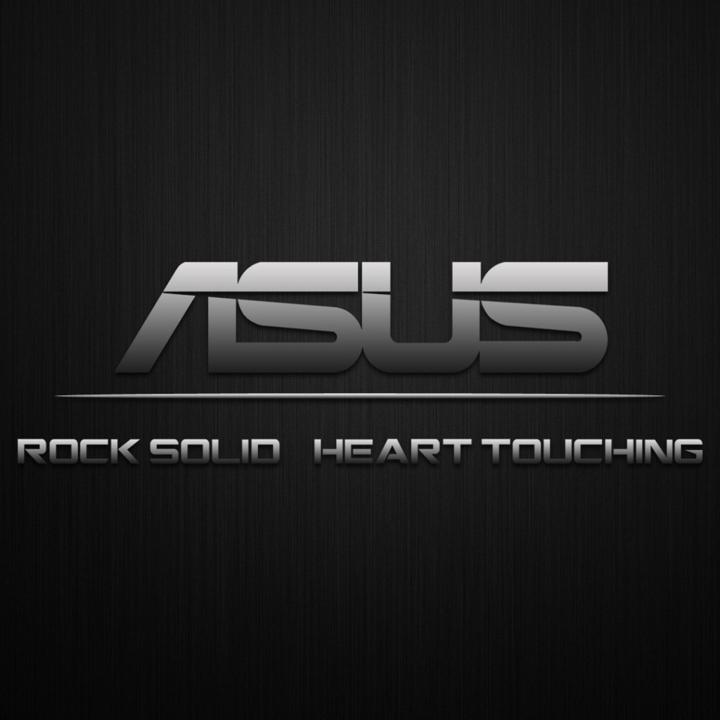 Черный фон ASUS