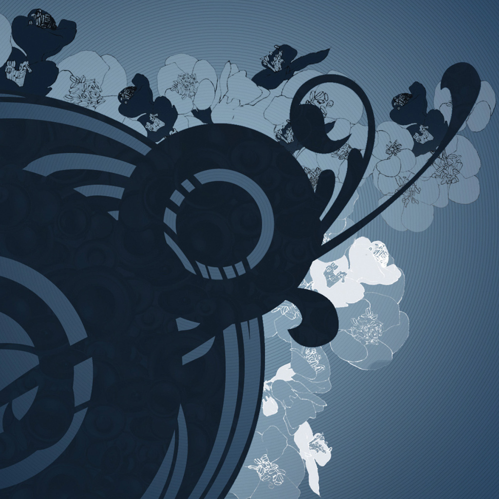 Черные цветы HP