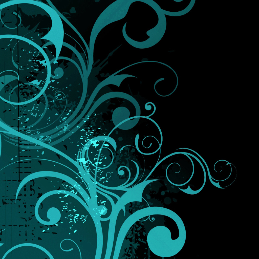 Голубой орнамент HP