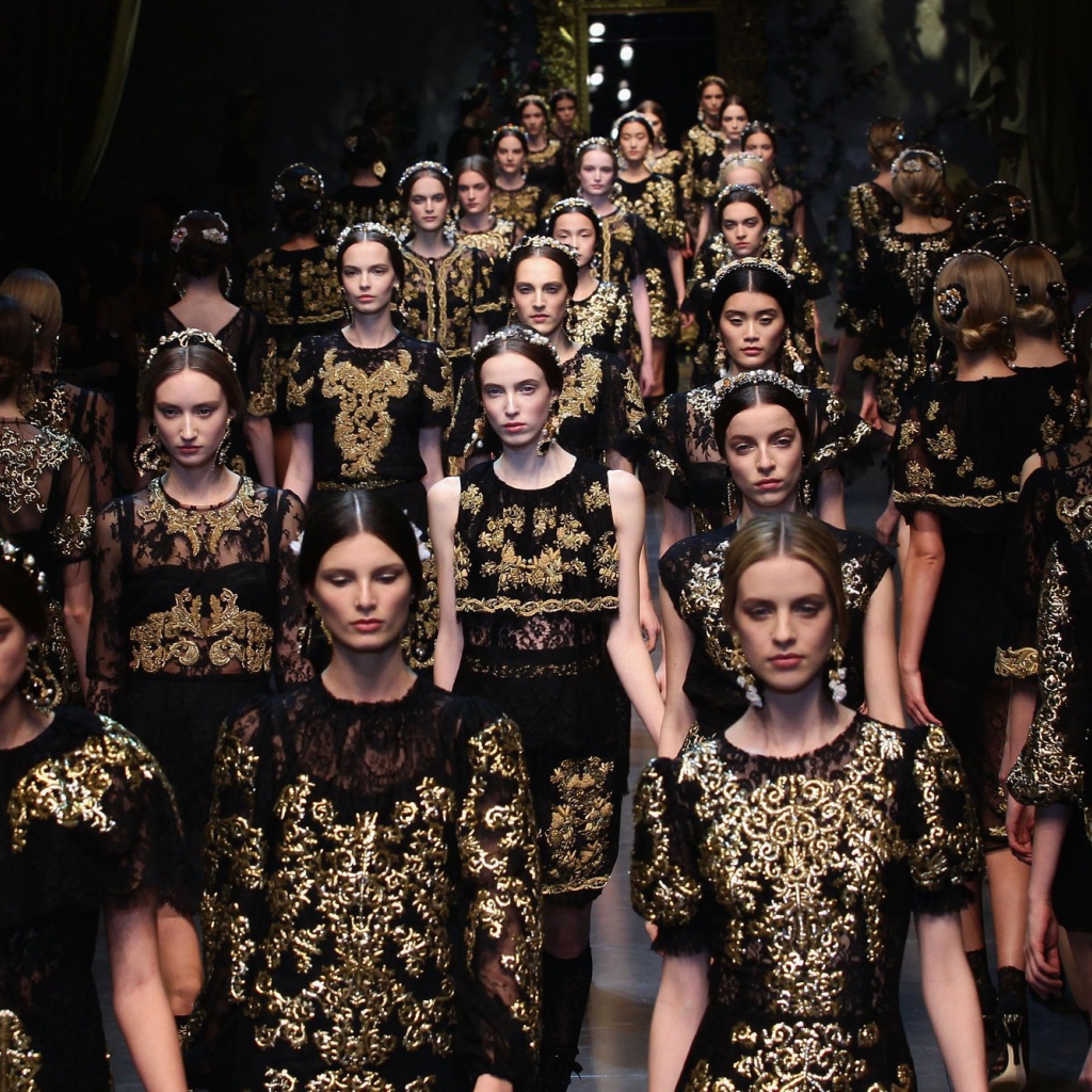 Показ мод от Dolce & Gabbana