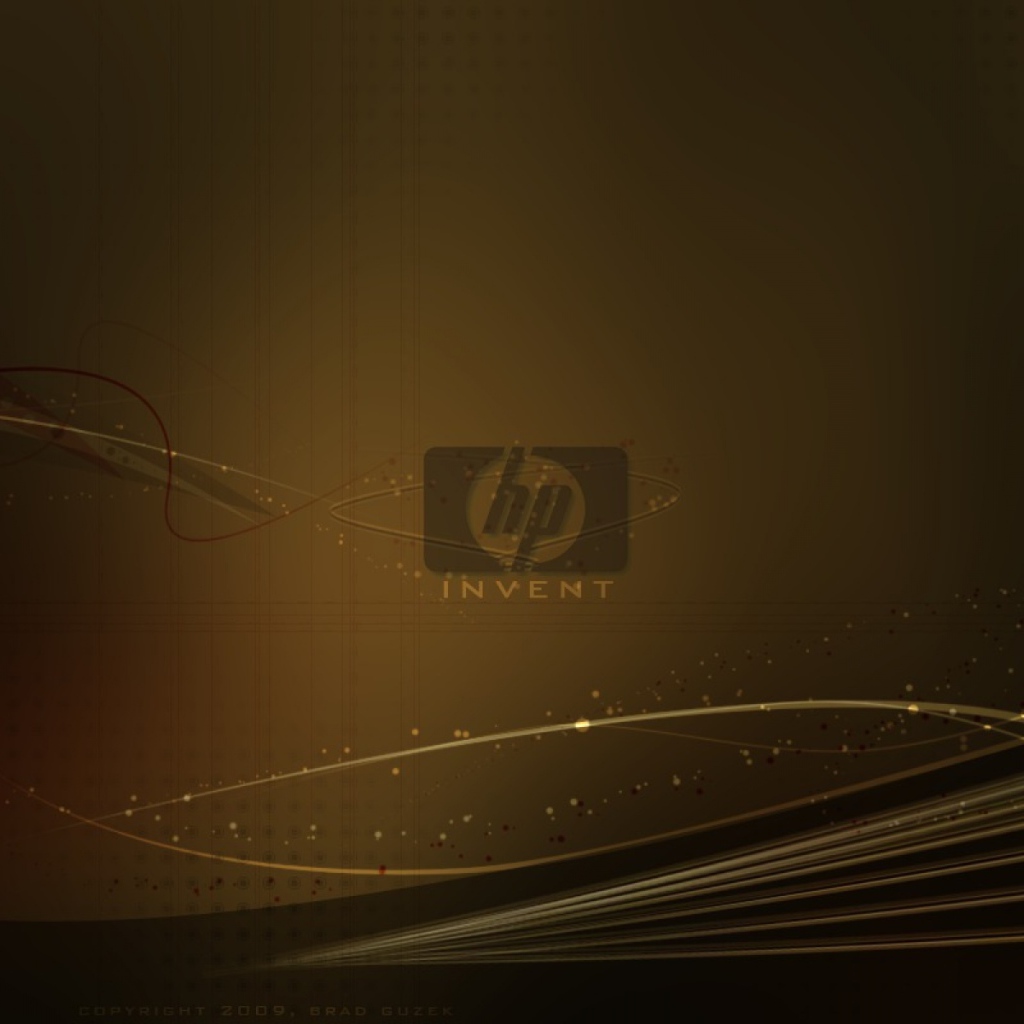 Коричневый фон HP