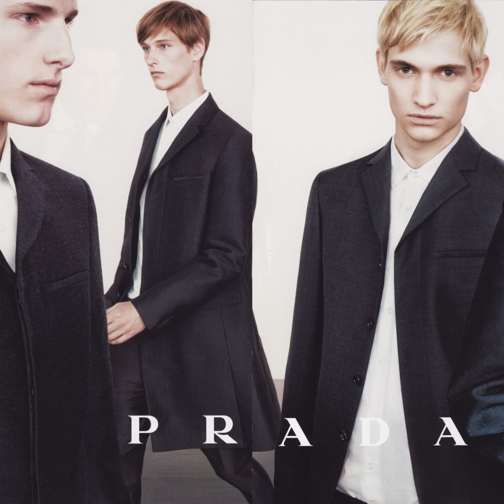 Мужская мода от Prada