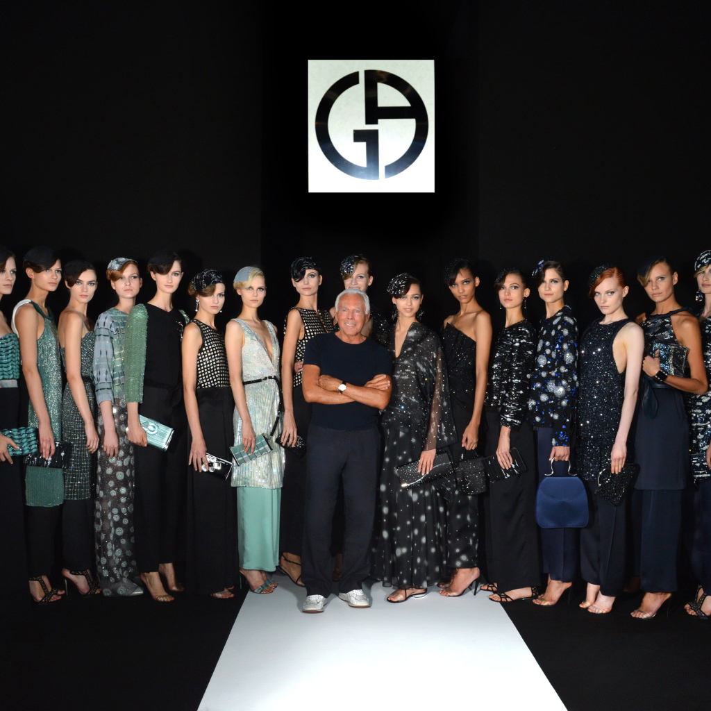 Модели бренда Giorgio Armani