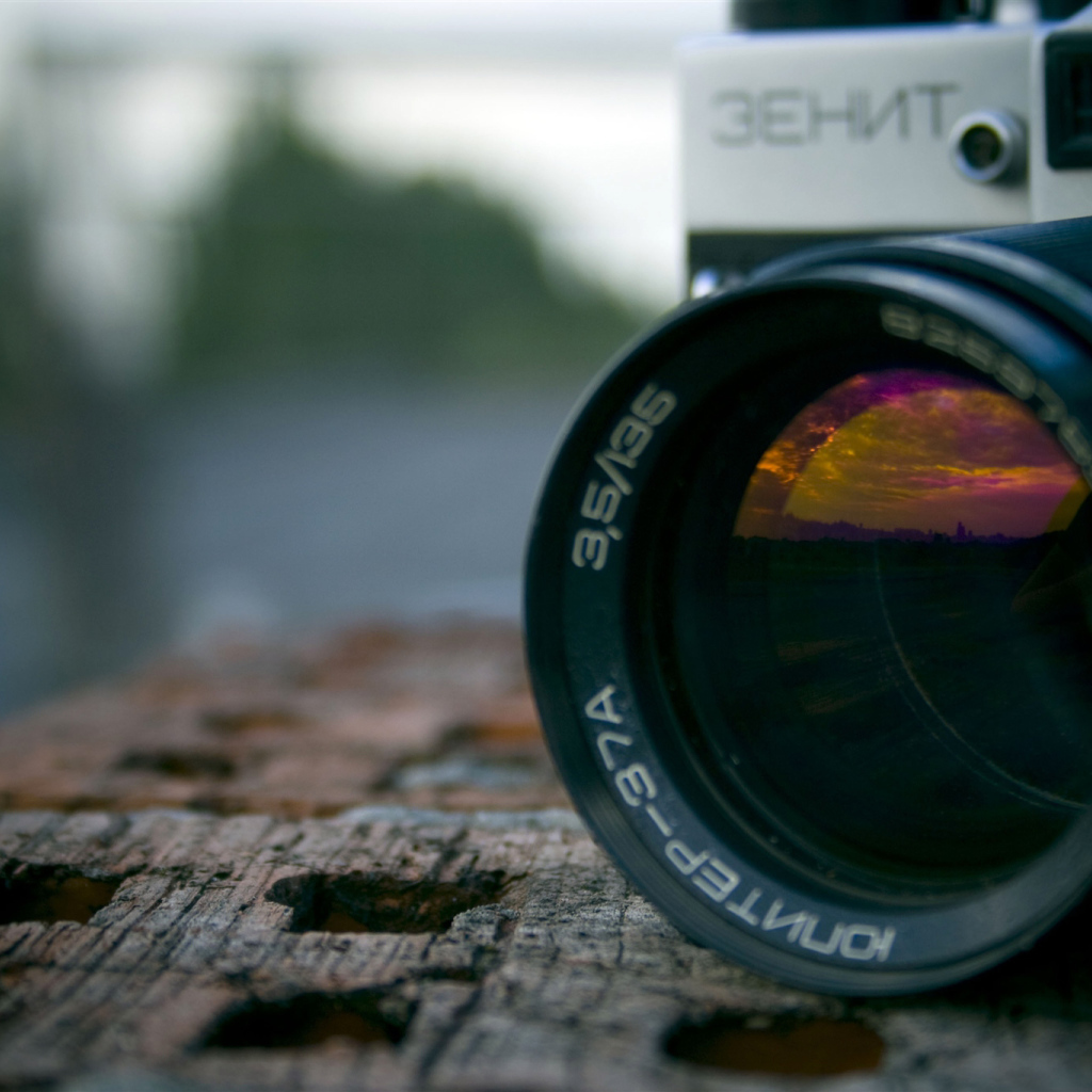 Русский фотоаппарат Зенит