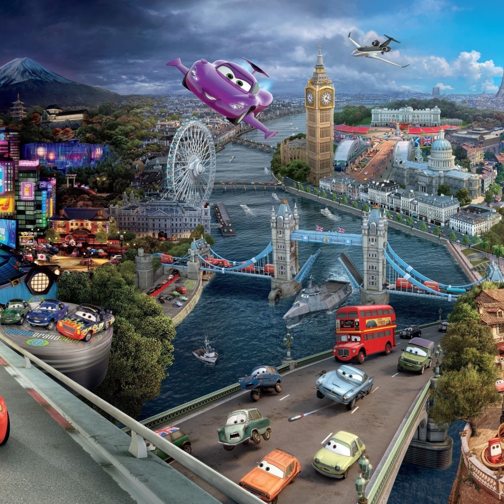 Мультфильм Автомобили 2