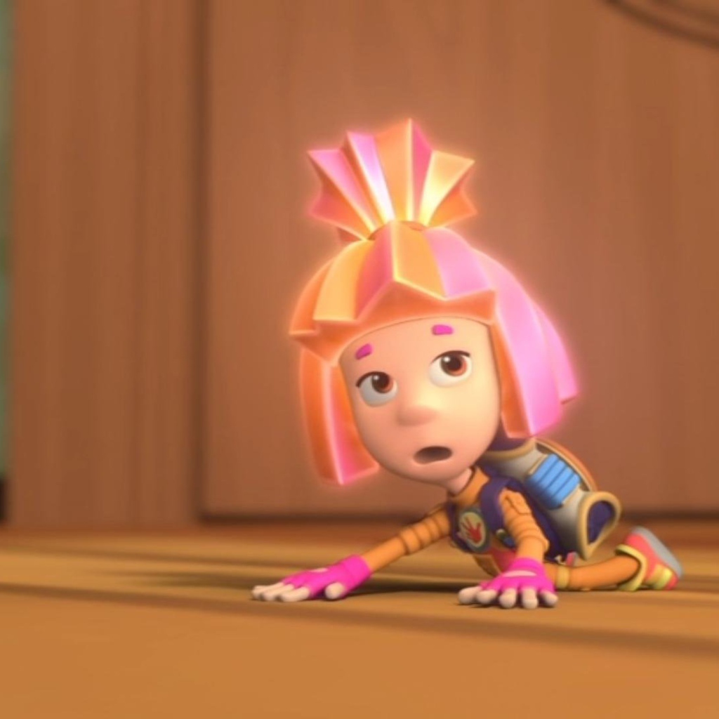 Героиня мультфильма Фиксики