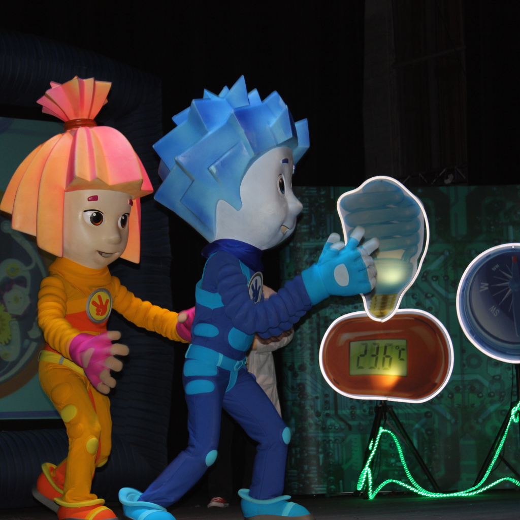 Фиксики измеряют температуру