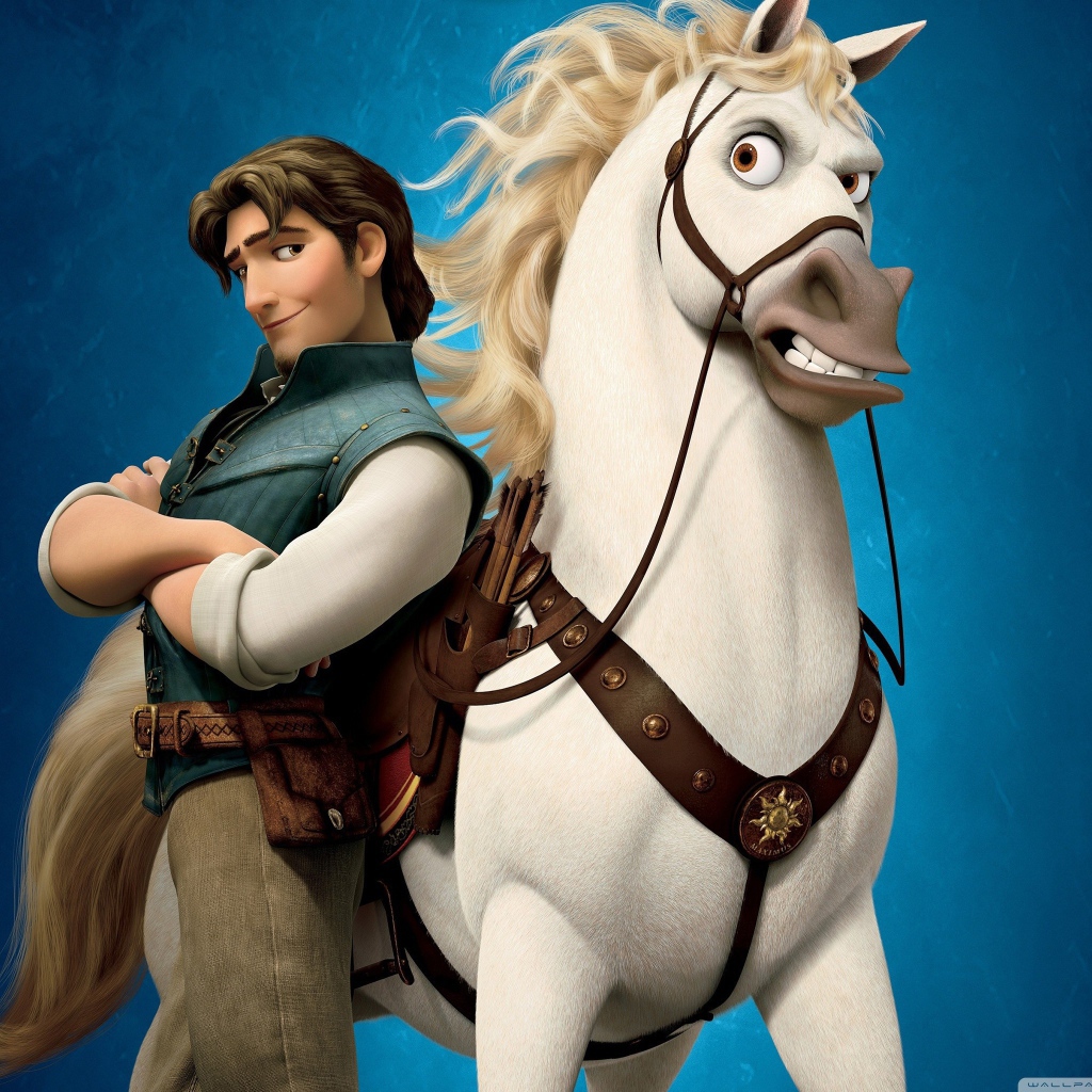 Флинн с конем