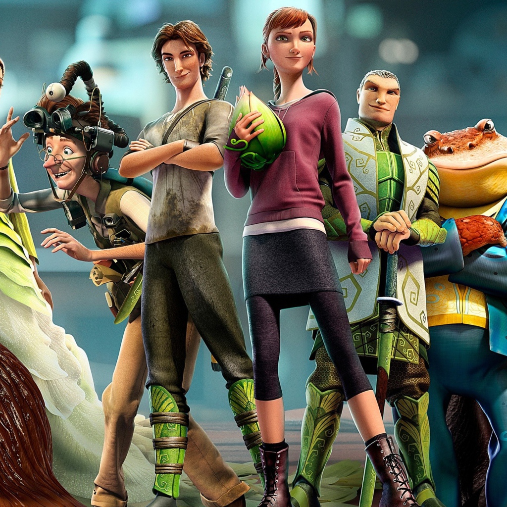 Герои известных мультфильмов