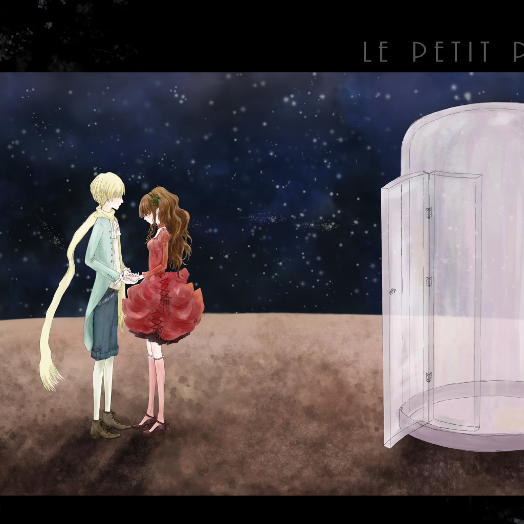 Маленький принц и роза