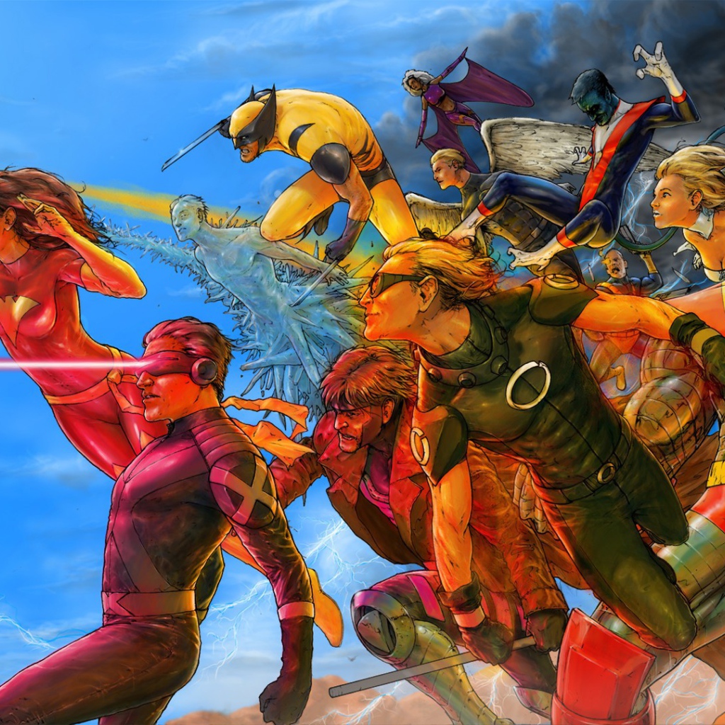 Супер герои идут к своей цели