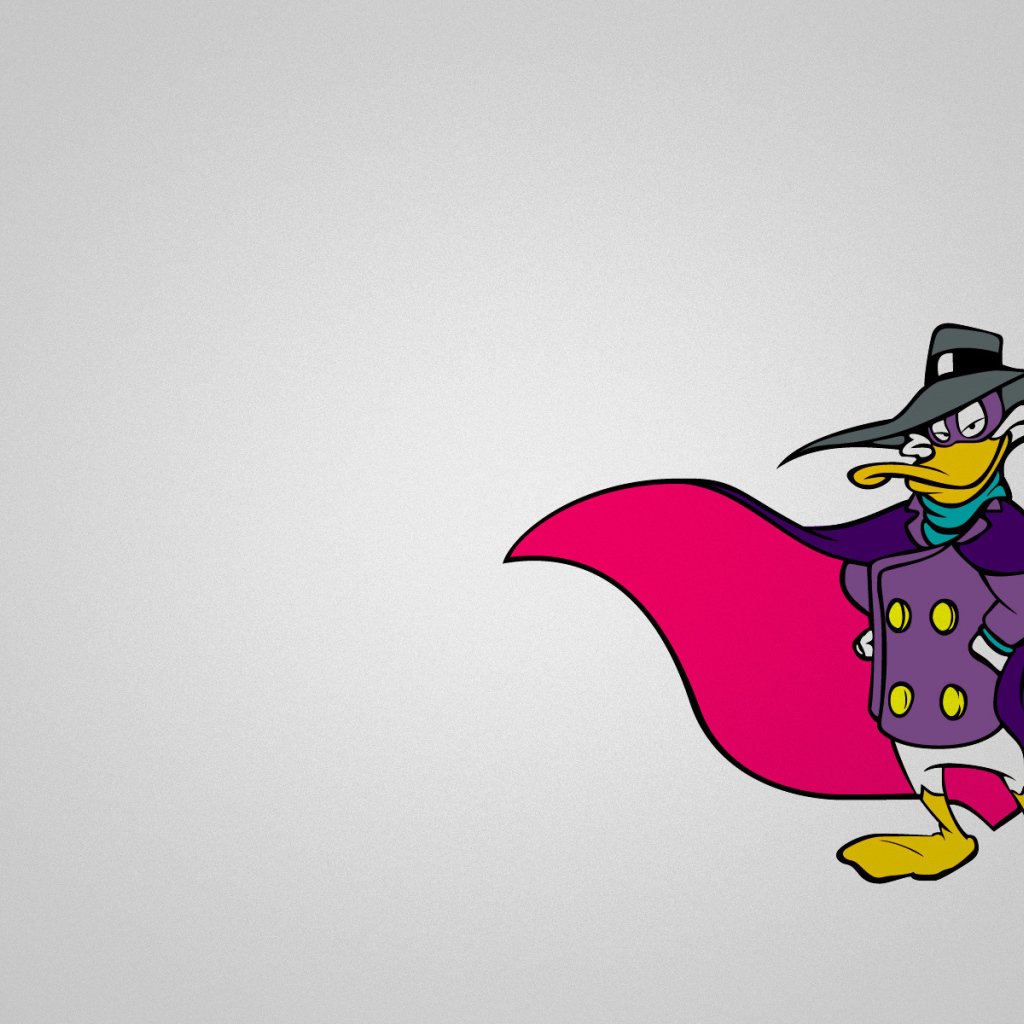 Утка  на фоне