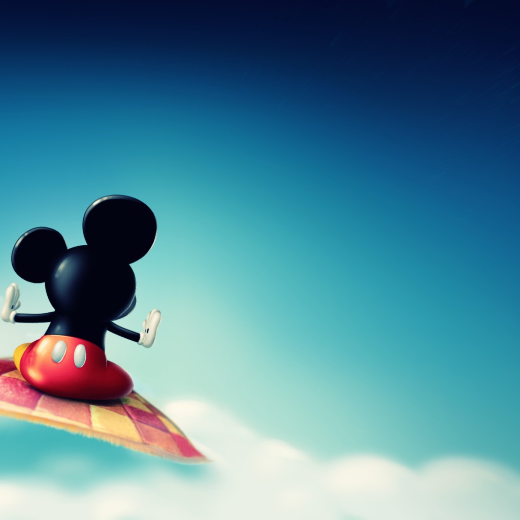 Микки маус на ковре